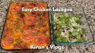 Easy Chicken Lasagna | Pakistani Mom In USA
