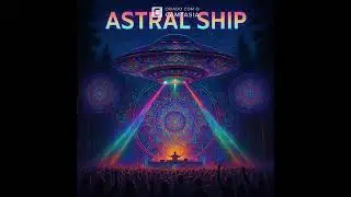 Astral Ship 🚀 | Full-On Night Psytrance Festival Vibes | 150 BPM Cosmic Journey