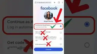 How to Login Facebook Account Whitout Email and Phone Number No Password ✅ #facebooklogin @AppFixi