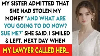 My Sister Admitted She Stole My Money. &ldquo;What Are You Gonna Do&mdash;Sue Me?&rdquo; She Smirked.