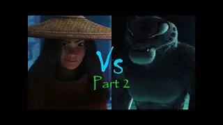 Raya Vs Tai Lung Part 2:  Where is dragon Sisu