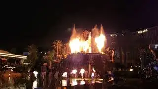 Volcano Show In Vegas