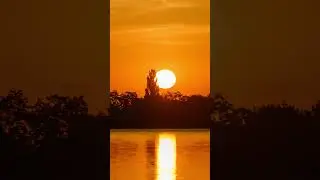 #timelapse #travel #sun #sunrise #lake
