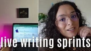 🔴 Write With Me! 2-Hours of Productive Writing Sprints | Live Write-In