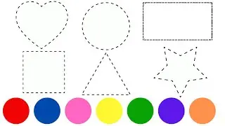 Learn Color and Shape | Preeschool Learning |  Learn with Fun | Kids MV