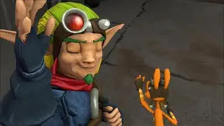 Rick kills Morty but its Jak and Daxter (The Slap of God)