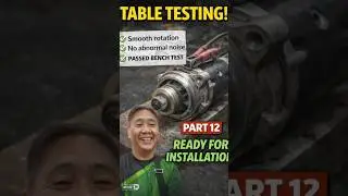 Starter Table Test | Assembly Check | Part 12 @armandelectrical