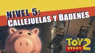 Toy Story 2 | PSX | PS1 | PSone | Español | Guía 100% | Nivel 5 | Callejuelas y Badenes (2/2)