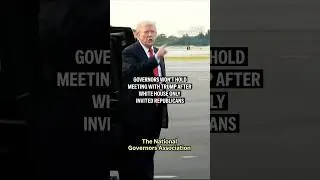 Governors won't hold meeting with Trump after White House only invited Republicans