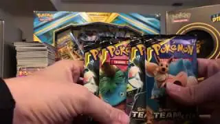 Pokemon Team up Opening! ULTRA RARE!
