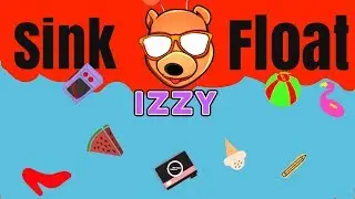 Science video with Izzy | Sink or Float challenge for children| Cool Science Experiment