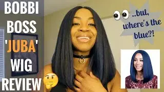 Bobbi Boss MBLF90 JUBA Wig Review | INVBLU | feat. SistaWigs | Chelcie J