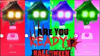 Spider House Head Halloween 🎃 | Tiles Hop EDM Rush