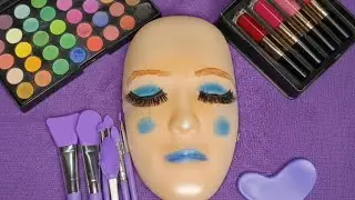 ASMR Doing your beautiful makeup in just few minutes 