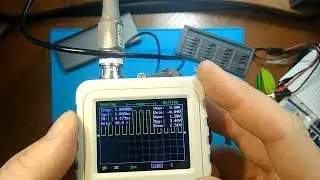 Осциллограф DSO150 и коврик для пайки.