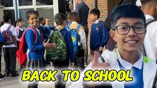 Summer Holidays Finish | first day in school | Back to school @saqibsqueen490