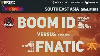 Fnatic vs BOOM ID Game 2 (BO3) | EPICENTER Major SEA Qualifiers Upper Bracket Finals