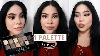 3 LOOKS, 1 PALETTE: Maybelline The Nudes