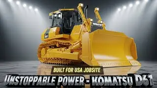 Komatsu D61 Bulldozer | Tough Performance, Smart Design & Price
