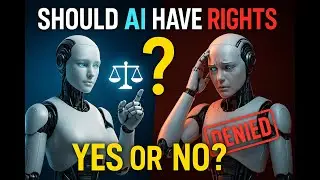 Should AI Have Rights? Exploring the Ethics of Intelligent Machines. #AIrights #TechEthics