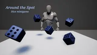 [UE5] Around the Spot - dice minigame. Showcase