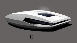 Futuristic Shuttlecraft Concept