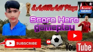 Score Hero football  game with SAMRAN. Daily match complete #footballgame #Samran plays
