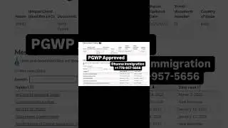 Ready to apply for your PGWP? Contact us today  #PGWP #WorkInCanada #dhunnaimmigration
