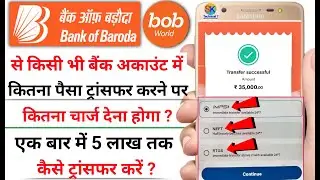 bob imps neft rtgs fund transfer charges | bob world money transfer other bank charges 2025