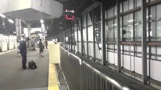 姪浜駅　快速唐津行き到着・案内放送