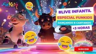 🌈🎶 Especial FunKids +3 Horas de M&uacute;sica com anima&ccedil;&atilde;o #musicainfantil  #desenhoinfantil #canalinfantil