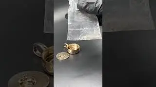 We Put Human Remains Inside A Custom Gold Urn 🪦⚱️ #shorts