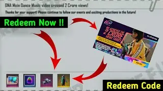 Free Fire DNA Mein Dance All Rewards Redeem Code / Free Fire Today Redeem Code DNA Mein Dance 20M