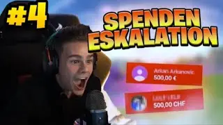 Lenny bekommt 100&euro; SPENDEN GESPAMMT! 💸😱 Die besten Spenden aller Zeiten #3