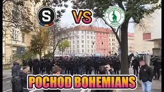 POCHOD FANOU&Scaron;KŮ BOHEMIANS na Spartu!!