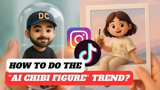 how to create ai chibi figure in chatgpt | how to do the chibi figure trend on TikTok & Instagram