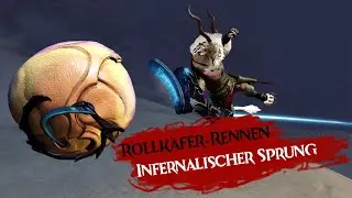 Rollk&auml;fer-Rennen: Infernalischer Sprung auf Gold