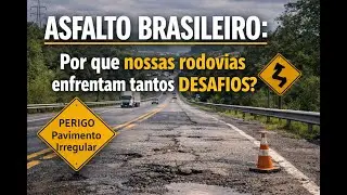 Por que o asfalto no Brasil enfrenta tantos desafios? Especialista explica