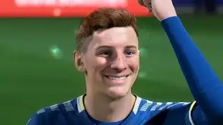 ANTHONY GORDON FIFA 22 FACE PRO CLUBS CLUBES PRO EVERTON