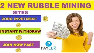 2 New Rubble Mining Sites ,Simple Work , 100% Legit I Earn Free RUBBLE COIN Without investment