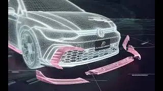 【FUTURE  DESIGN】VW フォルクスワーゲン GOLF ゴルフ 8 GTI Mk8 FULL AERO Parts Drycarbon カスタム