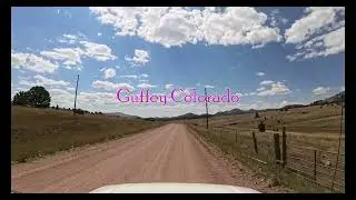 A short cruise through the cute mountain town of Guffey Colorado #asmr #4k