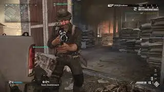 COD Ghosts | Honey Badger Gameplay & Killstreaks