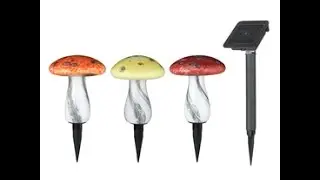 Mushroom Solar LED's