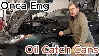 Engine Oil Catch Cans Jag F-Type
