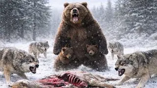 Hungry Bears of Kamchatka | Survival Begins as Ice Melts & Wolves Watch