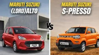 Maruti Suzuki Alto vs S-Presso | Budget Car Comparison | Price, Mileage, Features & Verdict