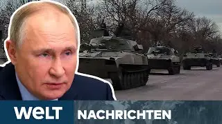 RUSSISCHER GROSSANGRIFF in OSTUKRAINE &ndash; PUTIN setzt auf 