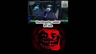 Fortnite Huntmaster Saber be like: