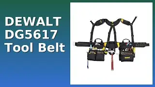 REVIEW (2025): DEWALT DG5617 Tool Belt. Features.